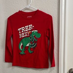 Jumping Beans Red Tree-Rex Long Sleeve Shirt